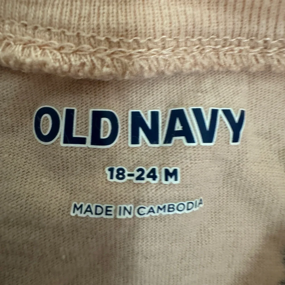 Old Navy Pink Dress with Black Cat Print